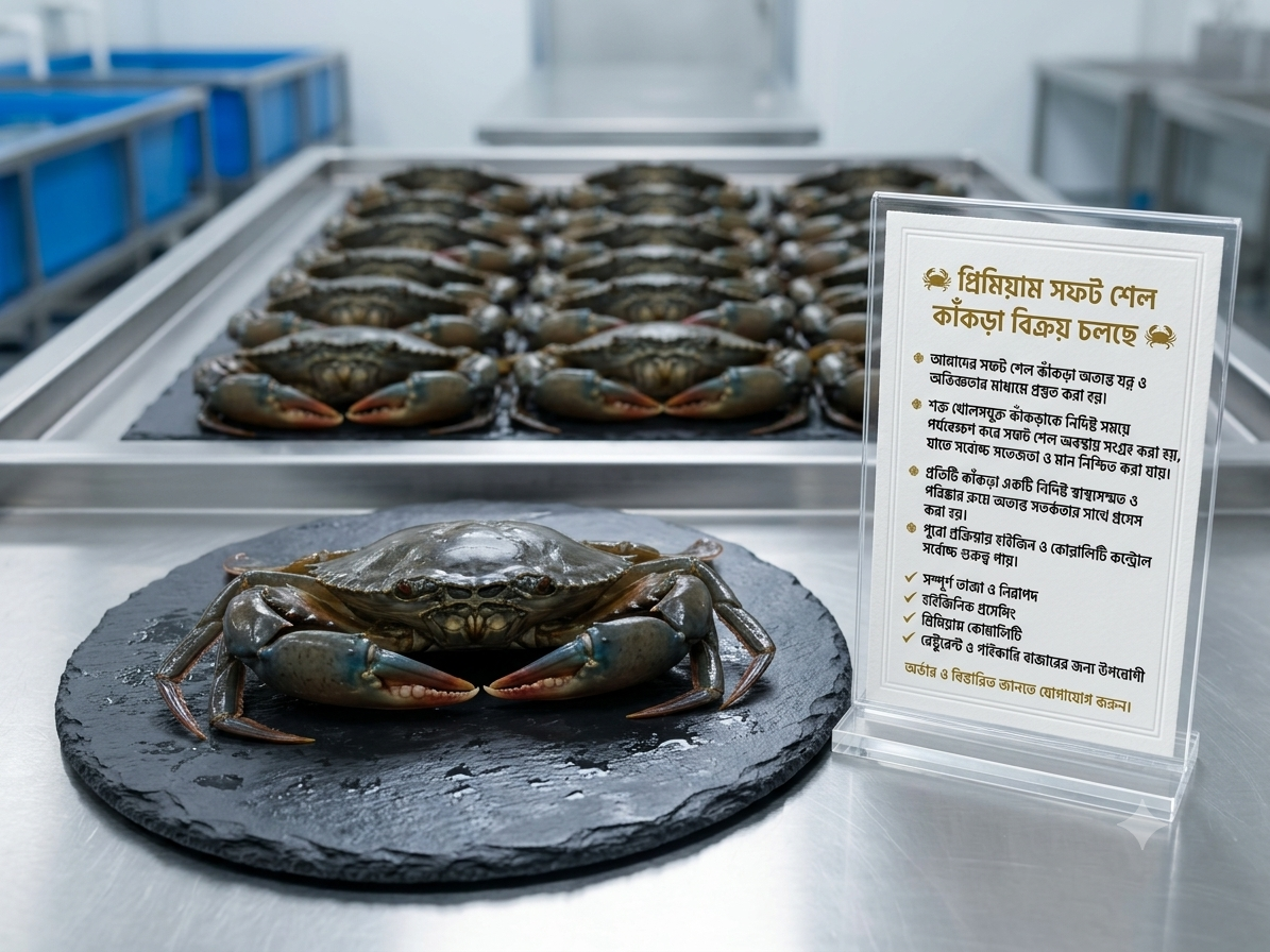 Premium Soft Shell Crab Available